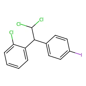 1-(2-Chlorophenyl)-1-(4-iodophenyl)-2,2-dichloroethane structure