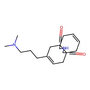 4a,8a-Naphthalenedicarboximide, N-(3-(dimethylamino)propyl)-1,4,5,8-tetrahydro- structure