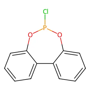 Dibenzo(d,f)(1,3,2)dioxaphosphepin, 6-chloro- structure