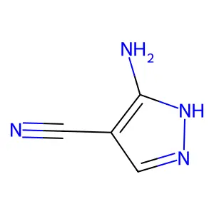 5-Amino-4-cyanopyrazole structure