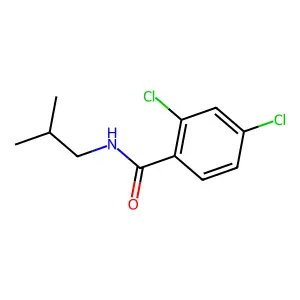 2,4-二氯-N-(2-甲基丙基)苯甲酰胺 structure