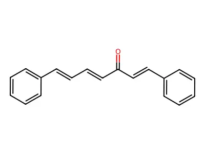 1,7-Diphenylhepta-1,4,6-trien-3-one structure