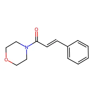 1-(4-Morpholinyl)-3-phenyl-2-propen-1-one structure