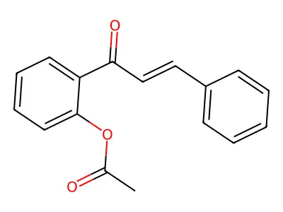 2'-Acetoxychalcone structure