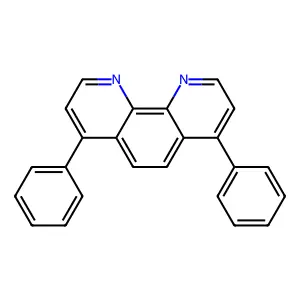 4,7-二苯基-1,10-菲啰啉 structure