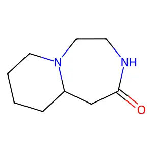 Octahydropyrido(1,2-d)(1,4)diazepin-2(3H)-one structure