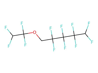 1,1,2,2,3,3,4,4-Octafluoro-5-(1,1,2,2-tetrafluoroethoxy)pentane structure