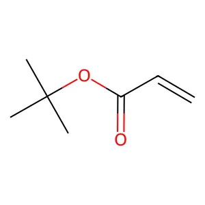 丙烯酸叔丁酯 structure