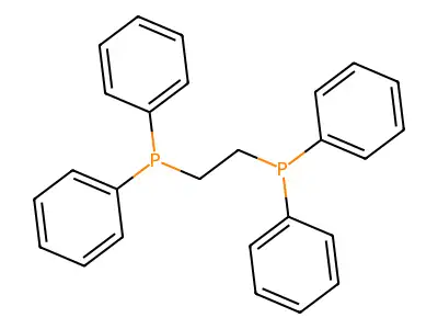 1,2-双(二苯基膦)乙烷 structure