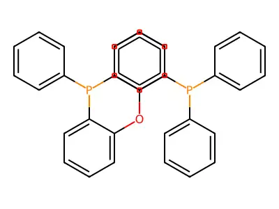 2,2'-(二苯基膦基)二苯醚 structure