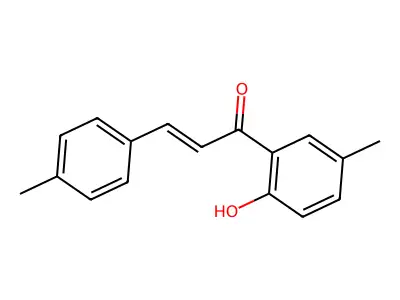 2-Propen-1-one, 1-(2-hydroxy-5-methylphenyl)-3-(4-methylphenyl)- structure
