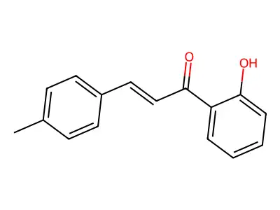1-(2-Hydroxyphenyl)-3-(4-methylphenyl)prop-2-en-1-one structure