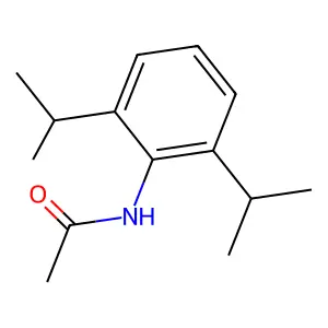 N-[2,6-di(propan-2-yl)phenyl]acetamide structure