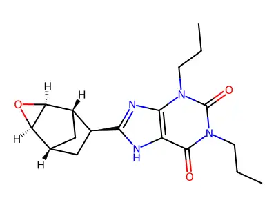 Naxifylline structure