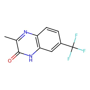 3-methyl-7-(trifluoromethyl)-1H-quinoxalin-2-one structure