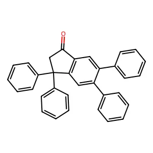 3,3,5,6-tetraphenyl-2H-inden-1-one structure