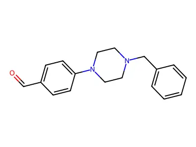 4-(4-Benzylpiperazin-1-yl)benzaldehyde structure