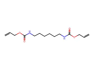 N,N'-Hexamethylenebis(allyl carbamate) structure