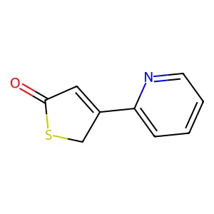 4-(2-pyridinyl)-2(5H)-thiophenone structure