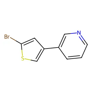 3-(5-Bromothiophen-3-yl)pyridine structure