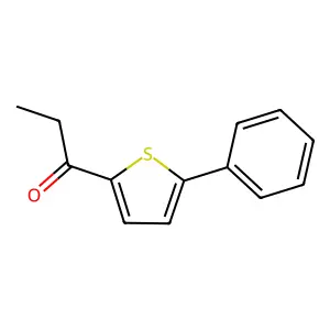 1-(5-Phenyl-2-thienyl)-1-propanone structure