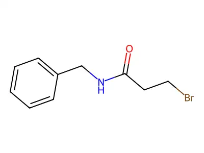 n-Benzyl-3-bromopropanamide structure