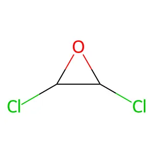 (2R,3R)-2,3-dichlorooxirane structure