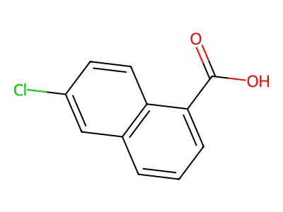 5-Chloro-1-naphthoic acid structure