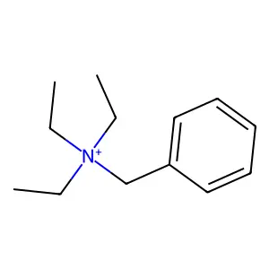 Benzyltriethylammonium structure