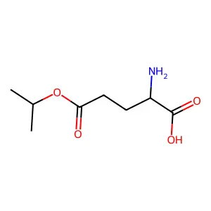 2-Amino-5-oxo-5-propan-2-yloxypentanoic acid structure