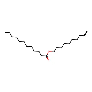 Dodecanoic acid, 9-decenyl ester structure