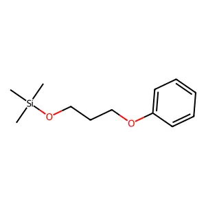 Trimethyl(3-phenoxypropoxy)silane structure