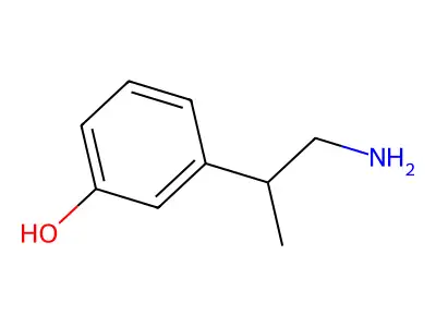 3-(1-Aminopropan-2-yl)phenol structure