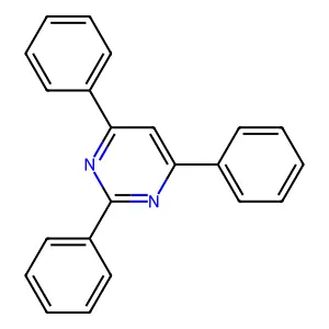 2,4,6-Triphenylpyrimidine structure
