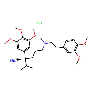 Gallopamil Hydrochloride structure