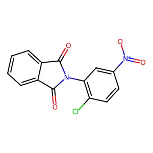 2-(2-chloro-5-nitrophenyl)-1H-isoindole-1,3(2H)-dione structure
