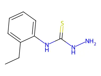 4-(2-Ethylphenyl)-3-thiosemicarbazide structure
