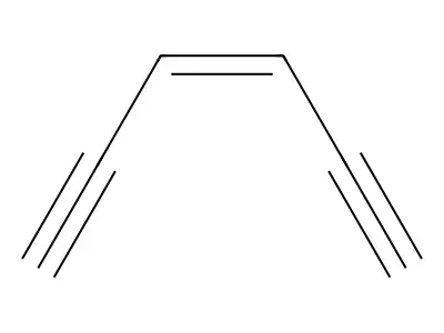 (Z)-Hexa-1,5-diyne-3-ene structure