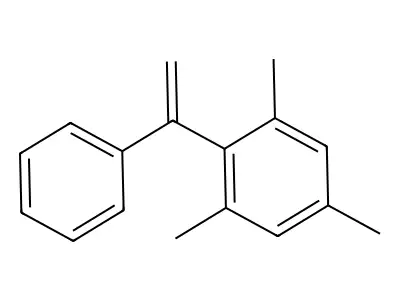 1,3,5-Trimethyl-2-(1-phenylethenyl)benzene structure