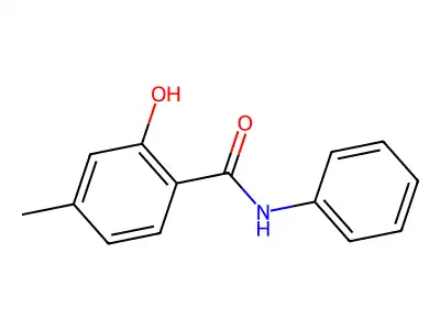 2-hydroxy-4-methyl-N-phenylbenzamide structure