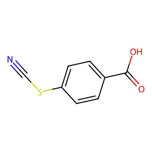 对硫氰基苯甲酸 structure