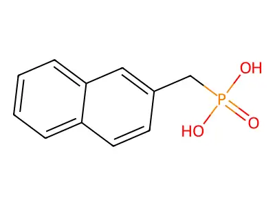 Phosphonic acid, (2-naphthalenylmethyl)- structure