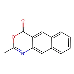 2-Methyl-4H-naphtho[2,3-d][1,3]oxazin-4-one structure