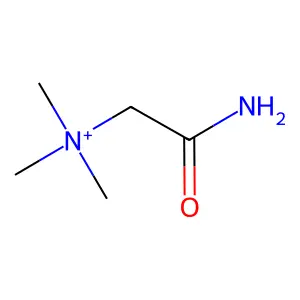 2-Amino-N,N,N-trimethyl-2-oxoethanaminium structure
