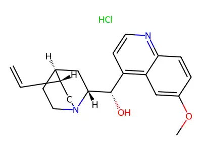 6'-甲氧基辛可宁-9-醇盐酸盐 structure