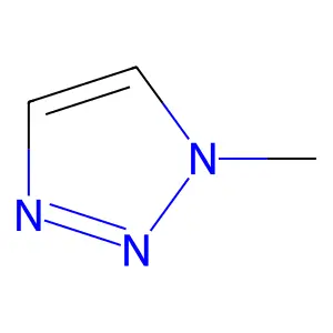 1-Methyl-1H-1,2,3-triazole structure