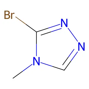 4H-1,2,4-Triazole, 3-bromo-4-methyl- structure