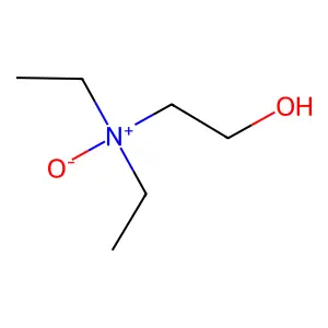 N,N-diethyl-2-hydroxyethanamine oxide structure