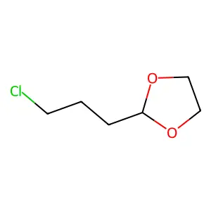 2-(3-Chloropropyl)-1,3-dioxolane structure