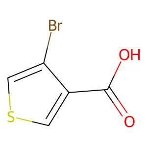 4-溴-3-噻吩甲酸 structure